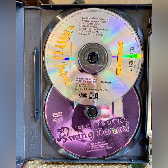 2 sets BALLROOM DANCING BASICS DVD to learn & CD to practice - Picture 3 of 5